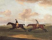 Francis Sartorius The Race For The King's Plate at Newmarket,6th May 1797,Won By 'Tottenridge' USA oil painting artist